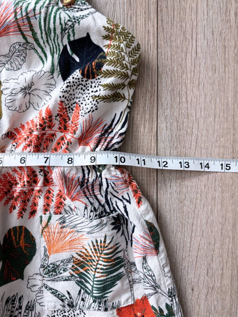 Sophia + Zeke Stitch Fix Kids Safari Jungle Print Sundress Boho Tropical Size 10 - Picture 10 of 15